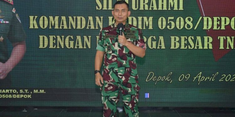 Tingkatkan Komunikasi Melalui Kegiatan Silaturahmi Kodim 0508/Depok
