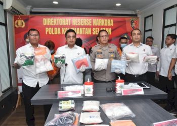 Polda Kalsel Ungkap Jaringan Narkoba Terhubung dengan Fredy Pratama