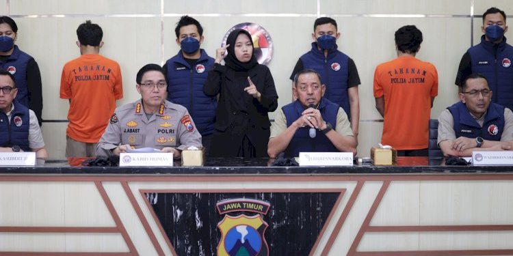 Polda Jatim Ungkap Jaringan Narkoba Internasional 21 Kg Sabu Senilai 22 Miliar