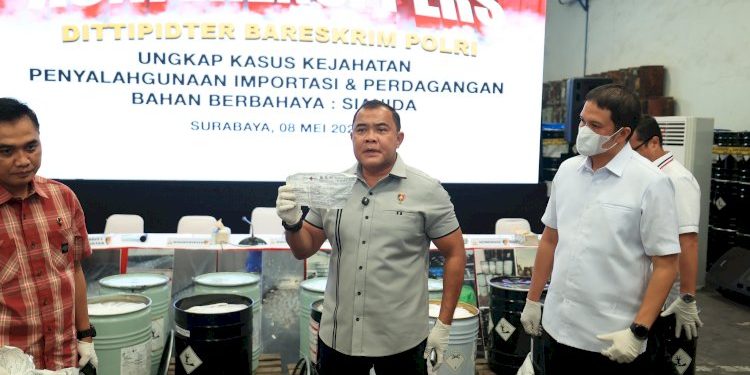 Kemendag RI Apresiasi Polri atas Pengungkapan Perdagangan Ilegal Sianida di Jawa Timur