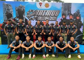 Brimob Polda Metro Jaya berpartisipasi dalam Lomba Extreme Challenge 2025