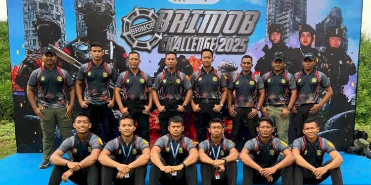 Brimob Polda Metro Jaya berpartisipasi dalam Lomba Extreme Challenge 2025