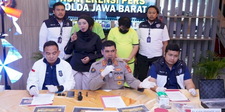 Polda Jabar Tangkap Dua Pelaku Judi Online di Tangerang
