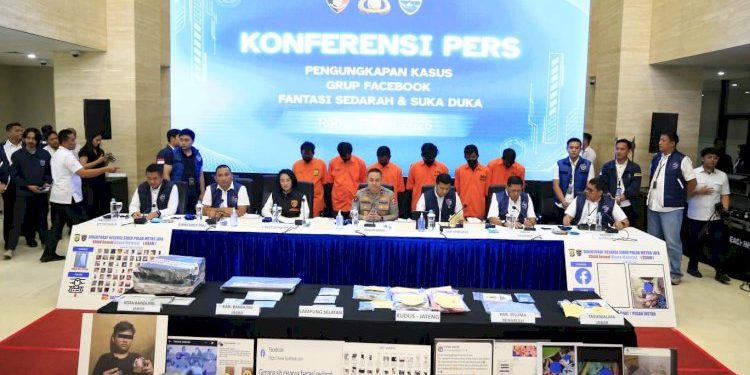 Grup Facebook Penyebar Pornografi Anak Diungkap Bareskrim Polri, Enam Tersangka Ditangkap