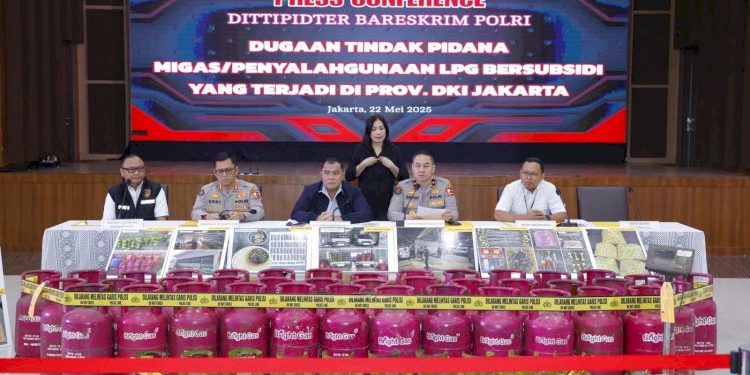 Sindikat Oplosan Gas Subsidi di Jakarta Terungkap oleh Bareskrim Polri, Kerugian Negara Rp16,8 Miliar