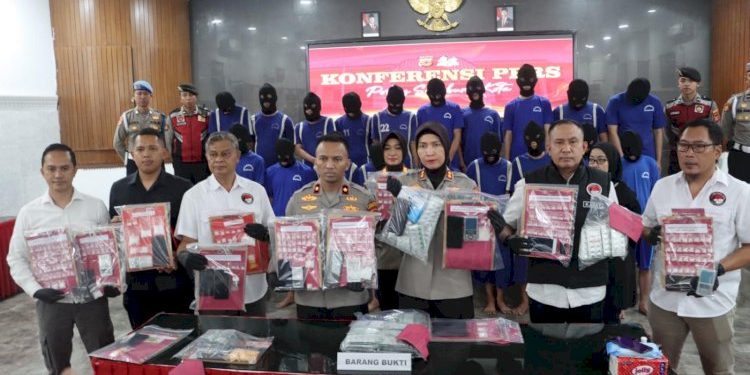 16 Kasus Narkoba di Sukabumi Terungkap, 19 Pelaku Ditangkap Polisi