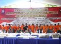 Pemusnahan Barang Bukti Narkoba oleh Polda Riau