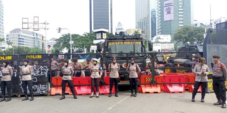 1.613 Personel Gabungan Dikerahkan untuk Amankan Aksi di Monas Barat Daya