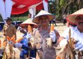 Kapolres Kampar Panen Raya Jagung Dukung Ketahanan Pangan Nasional