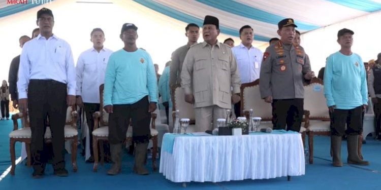 Kapolri Dampingi Presiden Panen Raya Jagung Kuartal Kedua untuk Kedaulatan Pangan Nasional