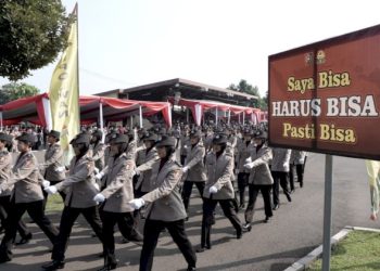 593 Bakomsus Ketahanan Pangan dan Kesehatan Gizi Polri Selesai Pendidikan