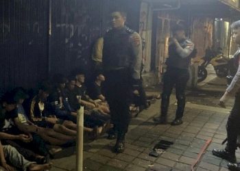 Patroli Presisi Samapta Polda Metro Jaya Gagalkan Tawuran di Jakpus