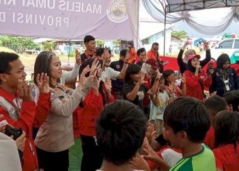Polda Metro Lakukan Trauma Healing untuk Korban Kebakaran di Penjaringan