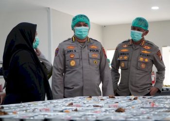 Polda Jatim Dukung Asta Cita Salurkan Makanan Bergizi Gratis untuk Pelajar