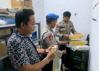 Antisipasi Penyalahgunaan Senpi Cek Inventaris di Gudang Senjata Polres Pekalongan