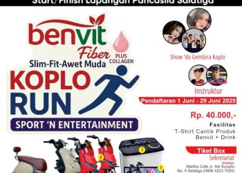 Padukan Semangat Olahraga Santai dan Hiburan Musik Koplo di Salatiga