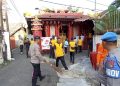 Peringatan HUT Bhayangkara ke-79 Polsek Metro Gambir Gelar Bakti Religi di Vihara Lo Cia Bio