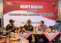 Silaturahmi Polres Pekalongan Ngopi Bareng Bersama Ikatan Pencak Silat Indonesia