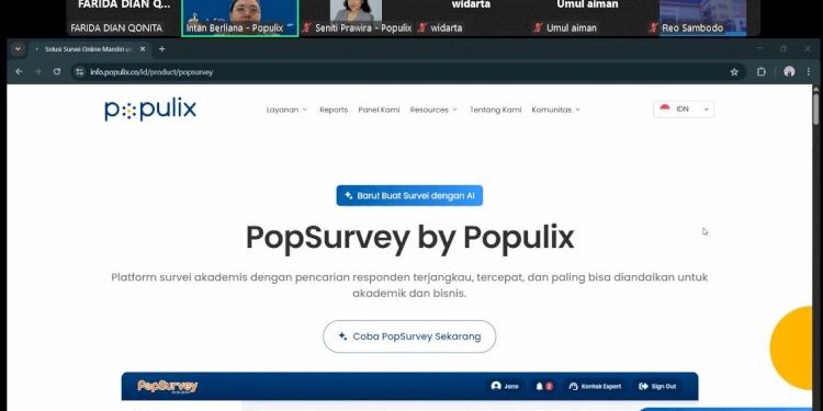 Permudah Riset Civitas Akademika, Kerja Sama UMBY dan Populix