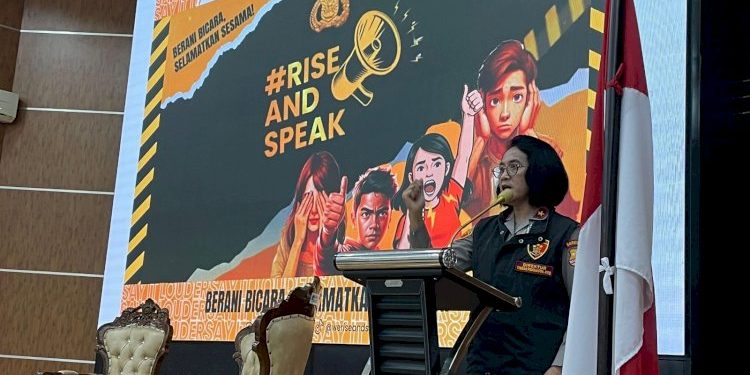 Kampanye Rise and Speak di Polda Sumut Dukung Budaya Berani Bicara Lawan Kekerasan