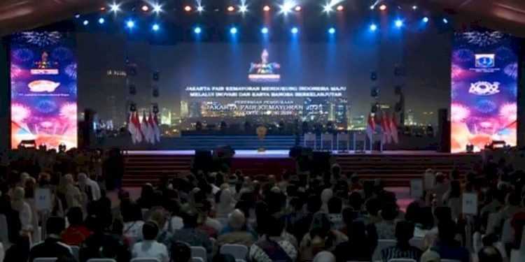 Ribuan Pengunjung Padati Pameran Jakarta Fair 2025 yang Resmi Dibuka