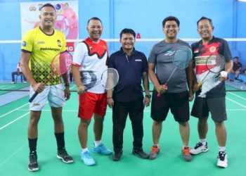 Semarakkan Hari Bhayangkara Ke-79 dengan Turnamen Badminton Polres Pekalongan