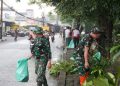 Karya Bakti Kodim 0508 Depok Antisipasi Banjir dan Penyakit di Kelurahan Mampang