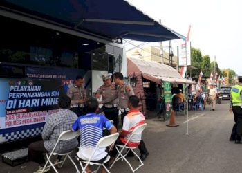 Layanan Kepolisian di Car Free Day oleh Polres Pekalongan