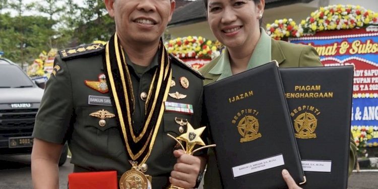 Prestasi Kolonel Inf Bangun Siregar Penerima Penghargaan UNGGUL Sespimti 2025