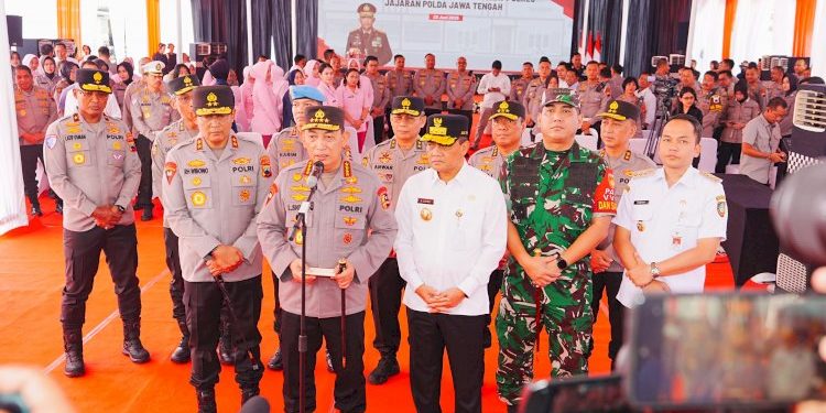 Groundbreaking 24 SPPG Jateng Dukung Penuh Program MBG oleh Kapolri