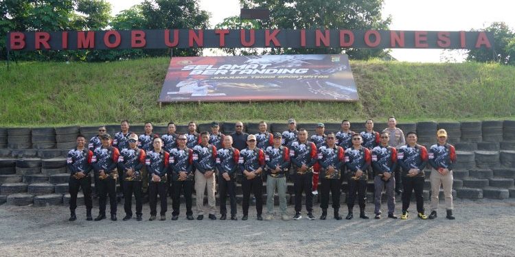 Kejuaraan Menembak Kapolda Cup 2025 Brimob Polda Metro Jaya dalam Semangat Bhayangkara ke-79