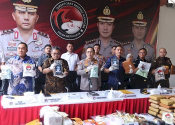 Polda Metro Jaya Tangkap 1672 Tersangka Sita 3215 Kg Narkoba Jelang Hari Bhayangkara Ke79