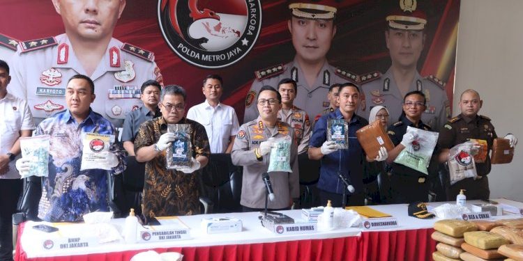 Polda Metro Jaya Tangkap 1672 Tersangka Sita 3215 Kg Narkoba Jelang Hari Bhayangkara Ke79
