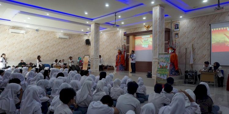 Mahasiswa Kampung Budaya Betawi Sukapura Gelar Pre-Event GOCAP Nyamper ke Sekolah