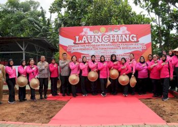 Ketua Bhayangkari Metro Jaya: Pekarangan Pangan Lestari Dukung Program Asta Cita Presiden