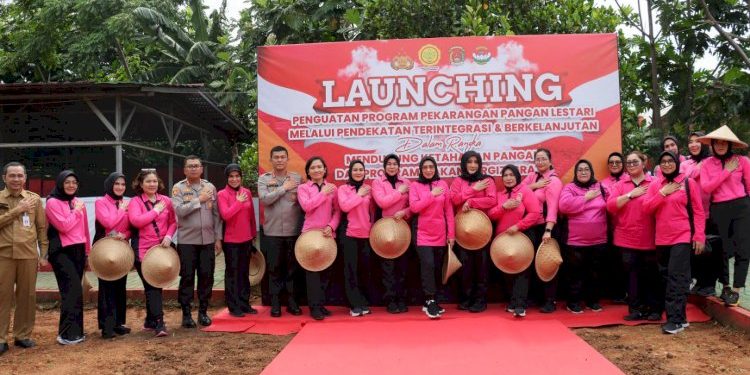 Ketua Bhayangkari Metro Jaya: Pekarangan Pangan Lestari Dukung Program Asta Cita Presiden