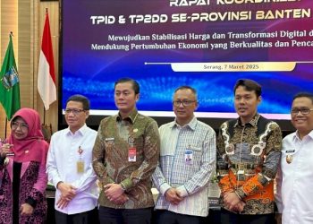 Rakor TPID dan TP2DD Banten 2025 Membahas Inflasi dan Digitalisasi