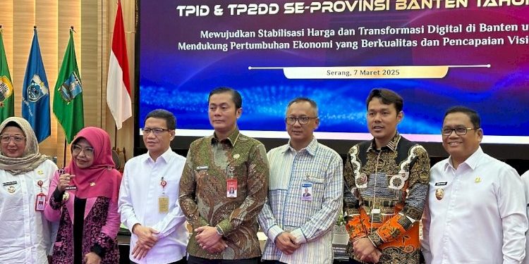 Rakor TPID dan TP2DD Banten 2025 Membahas Inflasi dan Digitalisasi