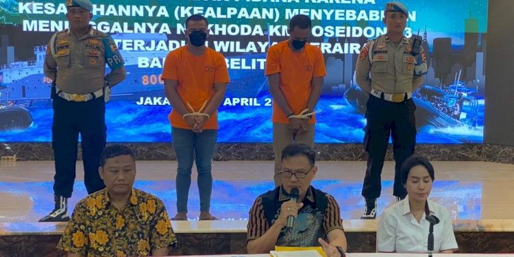 Pengungkapan Kasus Penggelapan dan Pembunuhan di Kapal KM Poseidon 03 oleh Dirpolair Baharkam Polri