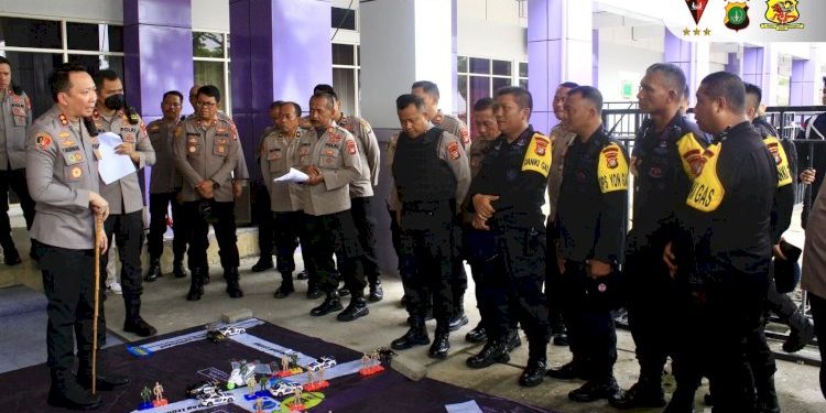 Brimob Amankan Laga Persita vs Persib di Indomilk Arena Menuju Situasi Kondusif dan Terkendali