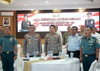 Jelang Hari Bhayangkara ke-79, Polda Sulut Adakan Doa Bersama Lintas Agama