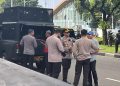 707 Personel Polri Amankan Demonstrasi Sopir Tuntut Revisi RUU ODOL di DPR Kemenhub