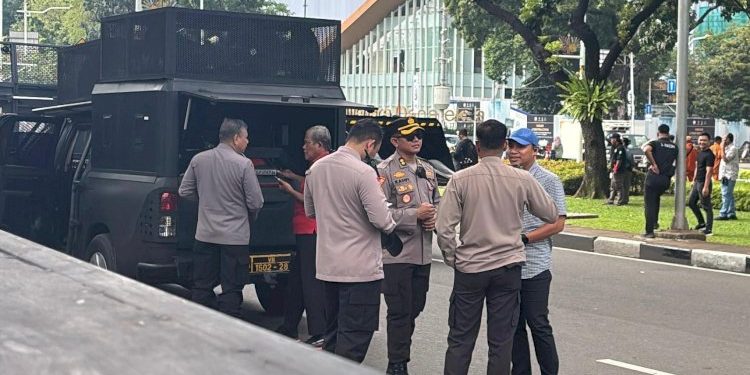 707 Personel Polri Amankan Demonstrasi Sopir Tuntut Revisi RUU ODOL di DPR Kemenhub