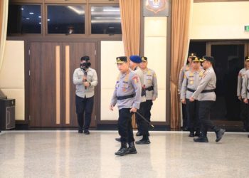 Korps Raport Kenaikan Pangkat 3 Pati dan 87 Pamen oleh Polri