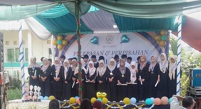 Perpisahan SMP Sebelas Maret, Rino Anggara S.Pd: Tahun Depan Adakan Bahasa Mandarin dan Butuh Donatur