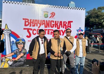 Ribuan Biker Hadiri Bhayangkara Scooter Days di Jakarta, Kapolda: Wadah Kampanye Safety Riding