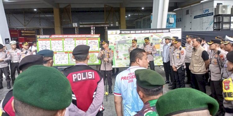 Oxford United dan Liga Indonesia All Star, 1.725 Personel Gabungan Siap Amankan GBK