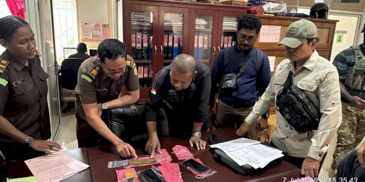 Dua Oknum Terlibat Jual Beli Amunisi, Satgas Ops Damai Cartenz Proses Hukum Tahap II