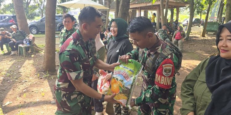Perkuat Silaturahmi Kodim 0508 Depok Melalui Kegiatan Family Gathering