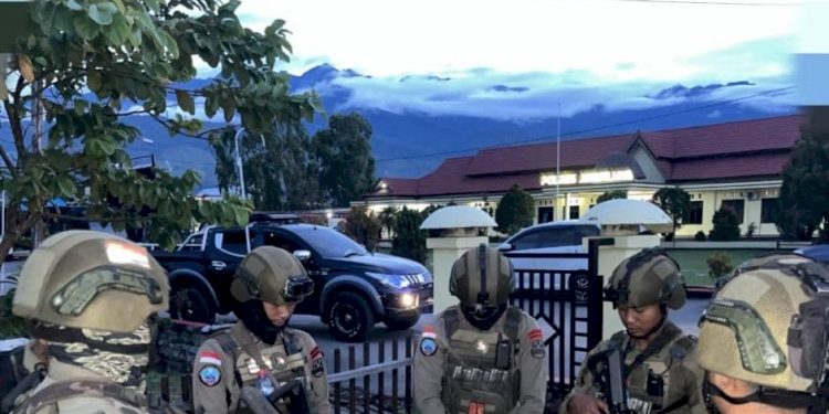 Satgas Amankan Penanaman Jagung Serentak di Wamena